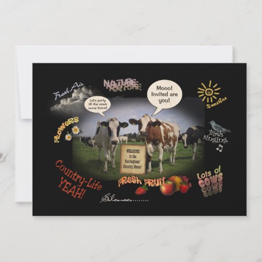 Partij in het land kaart (Voorkant)