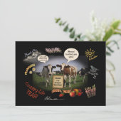 Partij in het land kaart (Staand voorkant)