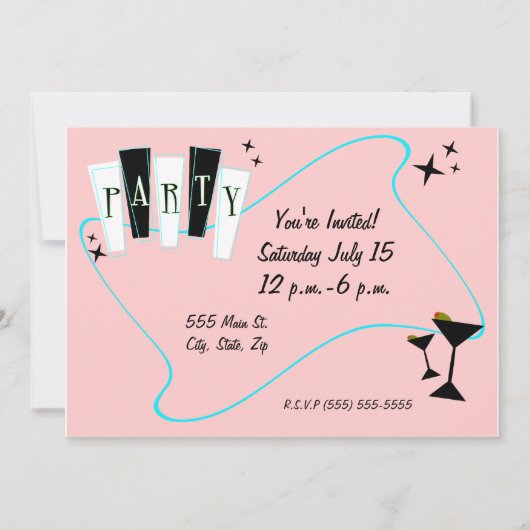 Partij in roze kaart (Achterkant)