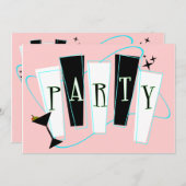 Partij in roze kaart (Voorkant / Achterkant)