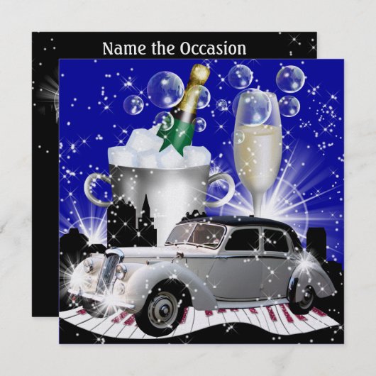 Partij in Stijlheldere lichten - SRF Kaart (Voorkant / Achterkant)