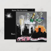 Partij in Stijlheldere lichten - SRF Kaart (Voorkant / Achterkant)