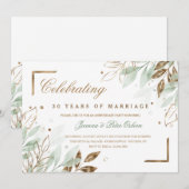 Partij Jubileum  Kaart (Voorkant / Achterkant)