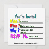 Partij Kaart (Achterkant)