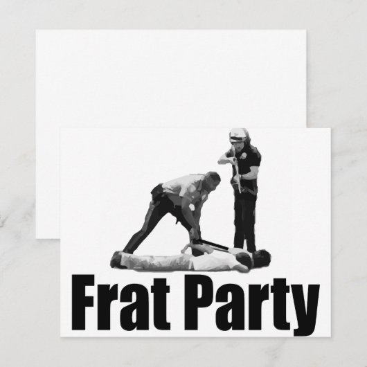 Partij Kaart (Voorkant / Achterkant)