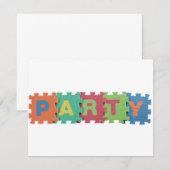 Partij Kaart (Voorkant / Achterkant)