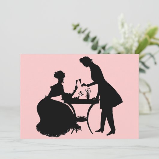  partij kaart (Staand voorkant)