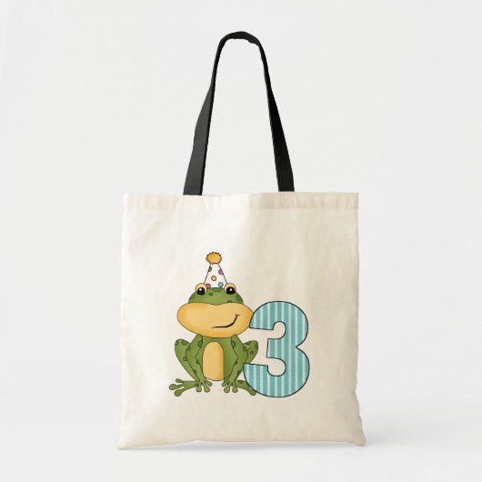 Partij Kikker 3e dag T-shirts en cadeautjes Tote Bag (Voorkant)