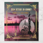 partij labels wijn etiket (Enkel label)