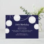 Partij Lantaarn 18e uitnodiging op zaterdag (Staand voorkant)