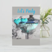 PARTIJ LATEN ***BACHELORETTE *** - BRIDALE PARTIJ KAART (Staand voorkant)