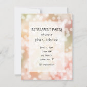 Partij lichten Uitnodiging Pensioenpartij (Voorkant)