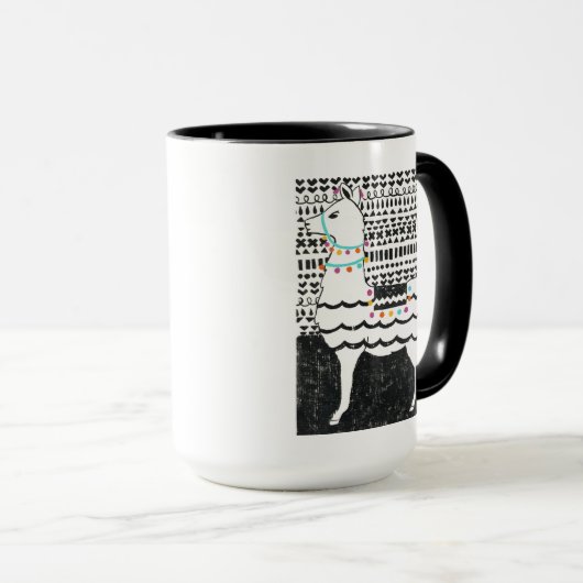 Partij Llama Mok (Voorkant rechts)