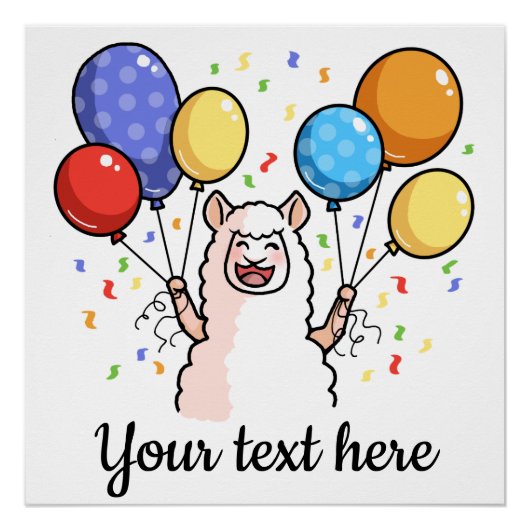 Partij Llama Perfect Poster (Voorkant)