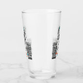 Partij Llama - Portrait Glas (Rechts)