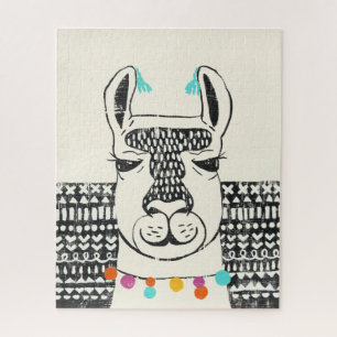 Partij Llama - Portrait Legpuzzel