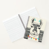 Partij Llama - Portrait Notitieboek (Binnen)