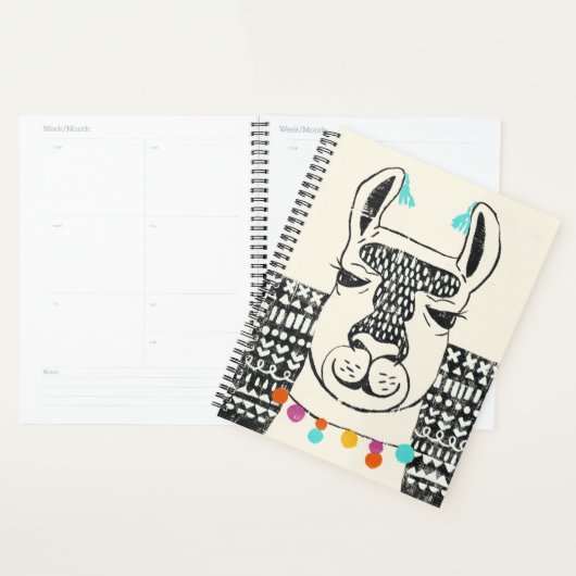 Partij Llama - Portrait Planner (Display)