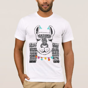 Partij Llama - Portrait T-shirt