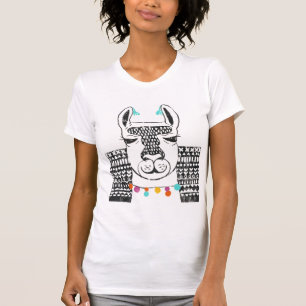 Partij Llama - Portrait T-shirt