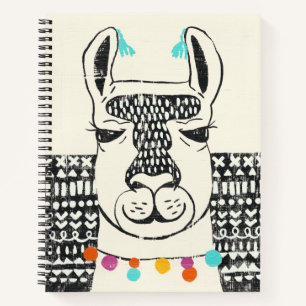 Partij Llama - Portret Notitieboek