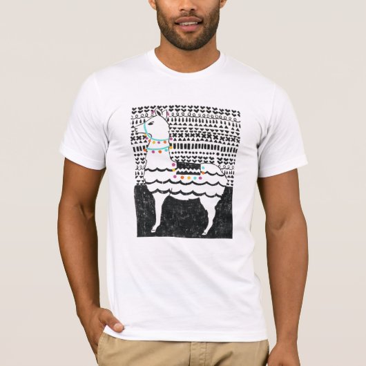 Partij Llama T-shirt (Voorkant)