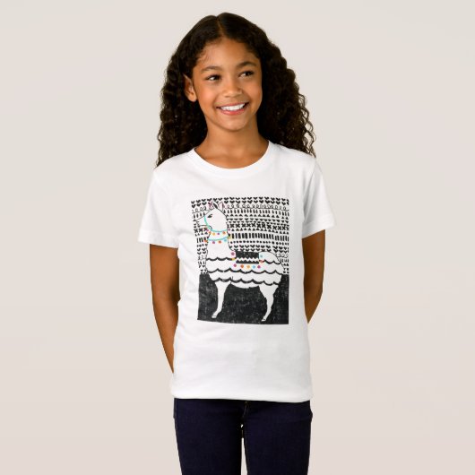 Partij Llama T-shirt (Voorkant volledig)