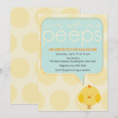 Partij met je pieptikkeraar kaart (Voorkant / Achterkant)