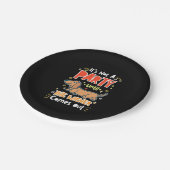 Partij met mijn Dachshunds Papieren Bordje (Gekanteld)