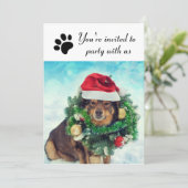 Partij met Verenigde Staten - Uitnodiging van de V (Staand voorkant)