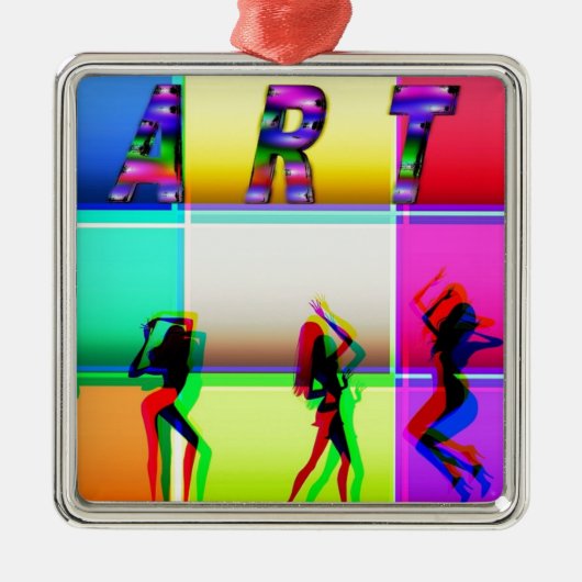 Partij Metalen Ornament (Voorkant)