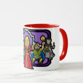 Partij Mok (Voorkant rechts)