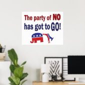 Partij nr. poster (Thuiskantoor)