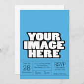 Partij of Gebeurtenis Kaart (Voorkant / Achterkant)