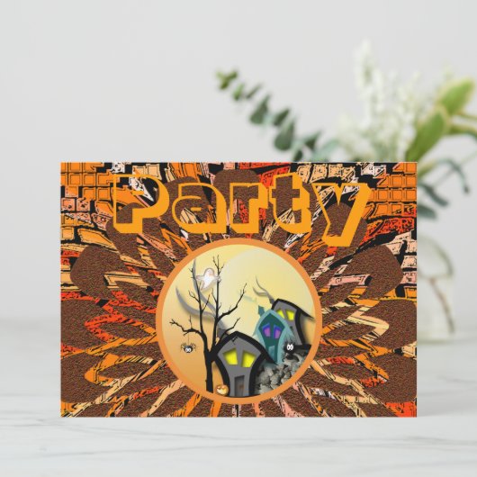 Partij oktober kaart (Staand voorkant)