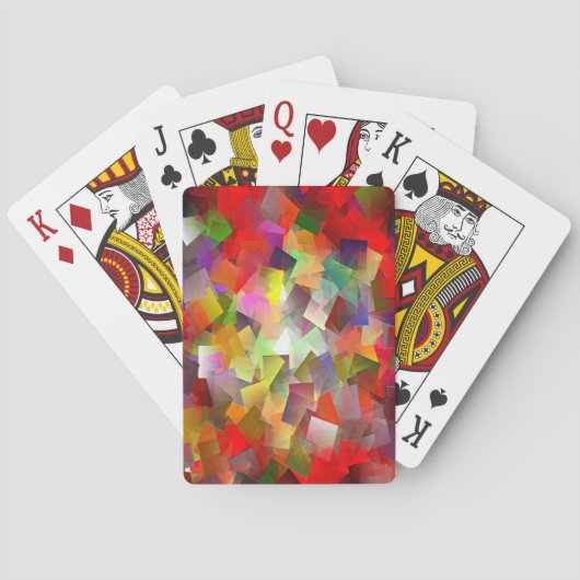 Partij omhoog..... pokerkaarten (Achterkant)