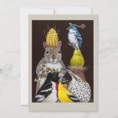 Partij onder de vaste feeder-kaart kaart (Voorkant)