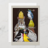 Partij onder de vaste feeder-kaart kaart (Voorkant / Achterkant)