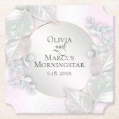 Partij Onderzetters | Wispy Pink Shimmer (Voorkant)