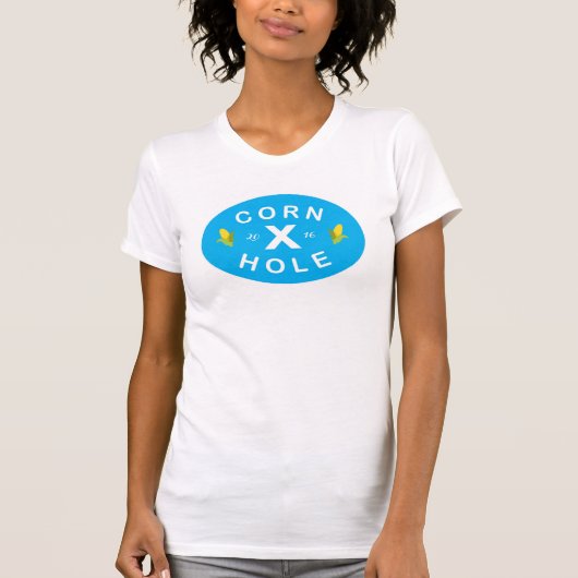 Partij op de rug t-shirt (Voorkant)