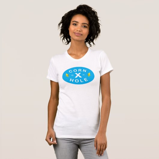 Partij op de rug t-shirt (Voorkant volledig)