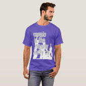 Partij op Shirt - Muziek is het antwoord - Shirt (Voorkant volledig)