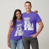 Partij op Shirt - Muziek is het antwoord - Shirt (Unisex)