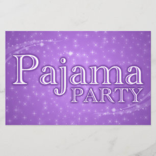 partij pajama : hongerdood flyer