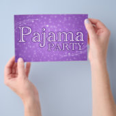 partij pajama : hongerdood flyer (Hand)