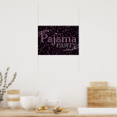 partij pajama : hongerdood poster (Keuken)