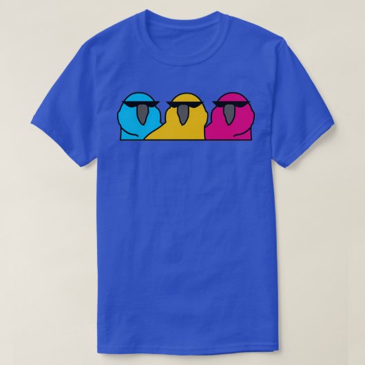 Partij Parrot 1 T-shirt (Design voorkant)
