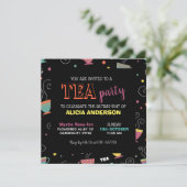 PARTIJ Pensioenthee in levendige kleuren in opgema Kaart (Staand voorkant)