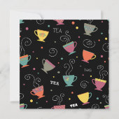 PARTIJ Pensioenthee in levendige kleuren in opgema Kaart (Achterkant)