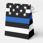 PARTIJ Pensionering politie personaliseert Thin Bl Bedankdoosjes (Achterkant)